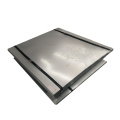 Z40 Zinc recubierto 4 x 8 chapa galvanizada de metal de 2 mm de espesor placa de acero de espesor